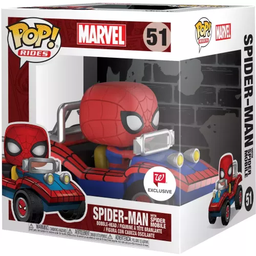 Funko Pop! Spider-Man with Spider Mobile #51 Marvel Box