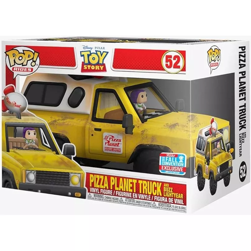 Pizza Planet Truck and Buzz Lightyear Box