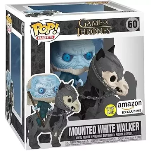 Funko Pop! Mounted White Walker #60 Glows in the Dark Box