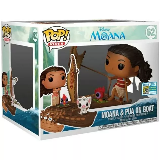 Moana & Pua on Boat Box