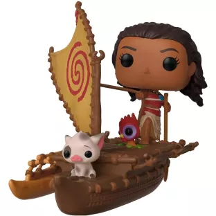 Moana & Pua on Boat