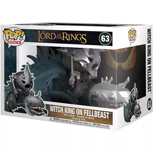 Funko Pop! Witch King on Fellbeast #63 The Lord of the Rings Box