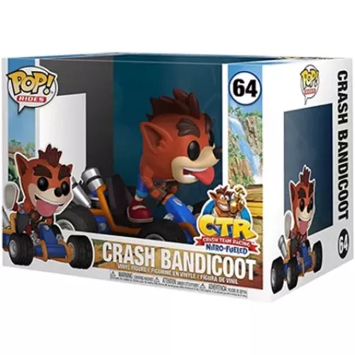 Funko Pop! Crash Bandicoot #64 Crash Team Racing Nitro-Fueled Box