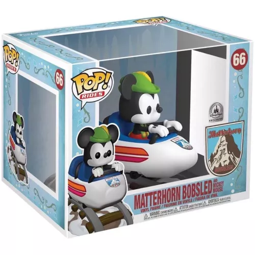 Funko Pop! Matterhorn Bobsled and Mickey Mouse #66 Box