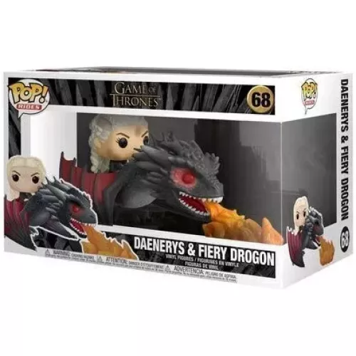 Funko Pop! Daenerys & Fiery Drogon #68 Game of Thrones Box