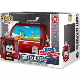 Disney Skyliner and Mickey Mouse