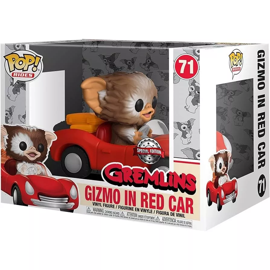 Gizmo in Red Car Box