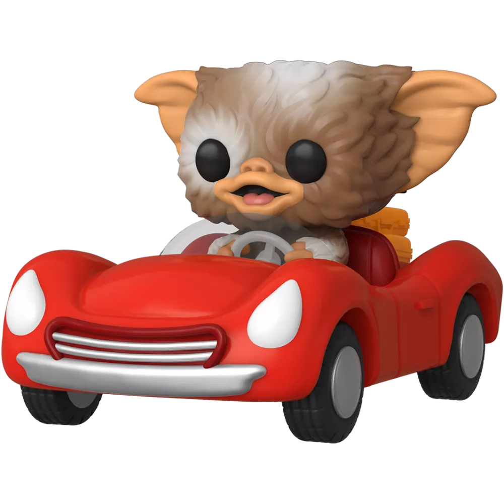 Gizmo in Red Car