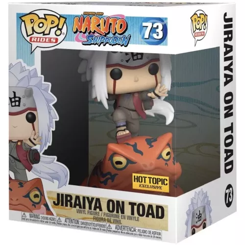 Funko Pop! Jiraiya on Toad #73 Shonen Jump Naruto Shippuden Box