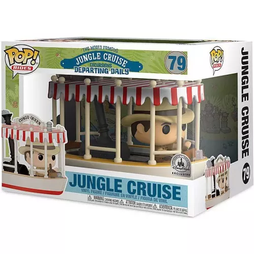 Funko Pop! Jungle Cruise #79 The World Famous Jungle Cruise Excursions Departing Daily Box