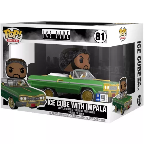 Funko Pop! Ice Cube with Impala #81 Rides Vinyl Figure Box