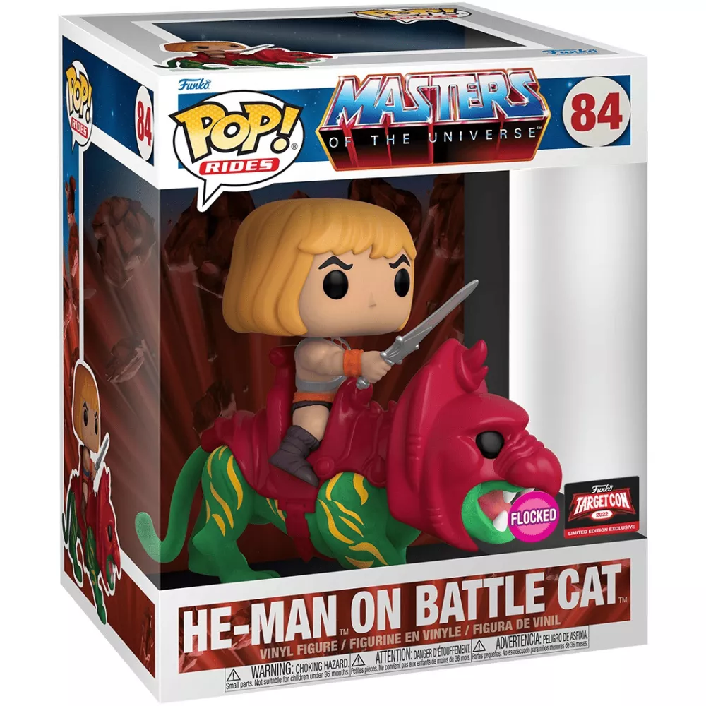 He-Man on Battle Cat Box