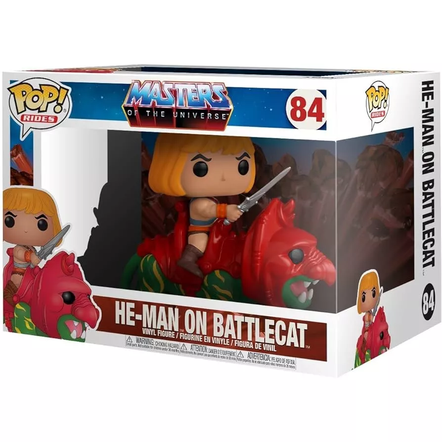 He-Man on Battlecat Box