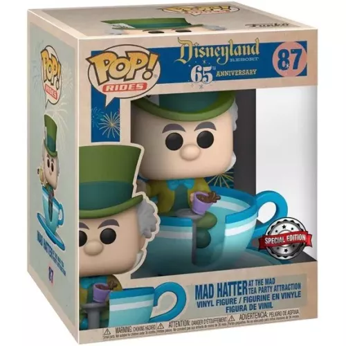 Funko Pop! Mad Hatter at the Mad Tea Party Attraction #87 Box