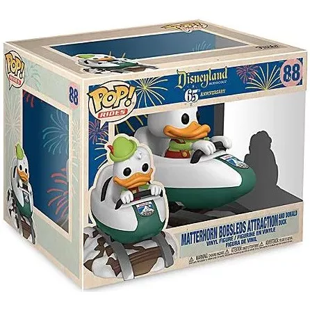 Matterhorn Bobsled Attraction Box