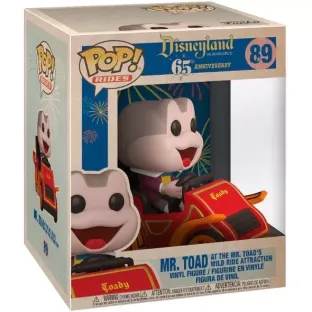 Mr. Toad at the Mr. Toad's Wild Ride Attraction
