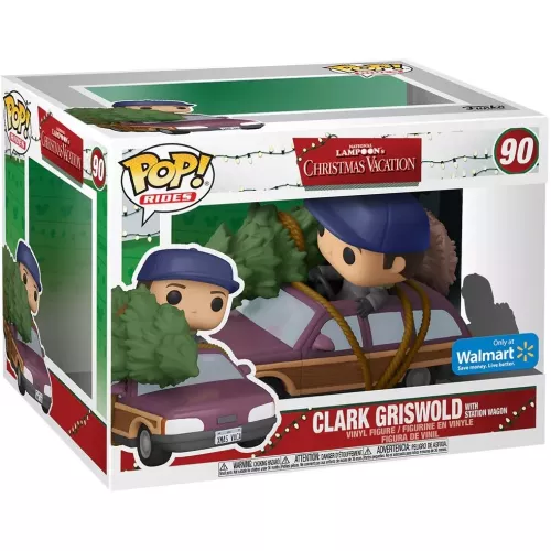 Funko Pop! Clark Griswold with Station Wagon #90 National Lampoon's Christmas Vacation Box