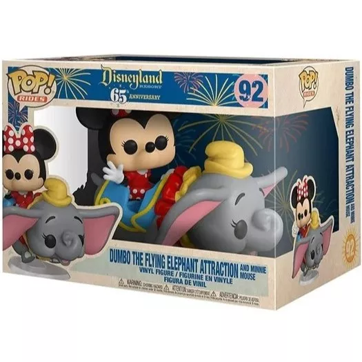 Dumbo the Flying Elephant Attraction and Minnie Mouse Box
