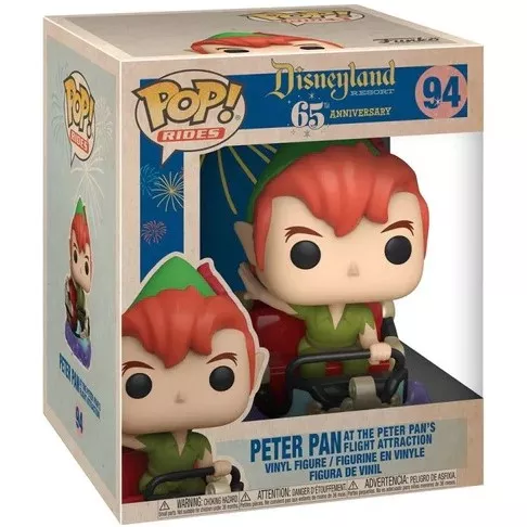 Peter Pan at the Peter Pan's Flight Attraction Box