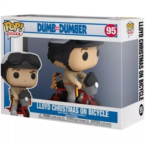 Funko Pop! Lloyd Christmas on Bicycle #95 Dumb and Dumber Box