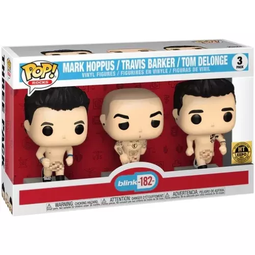 Funko Pop! Tom DeLonge 3 Pack Blink-182- Rocks Vinyl Figure Box