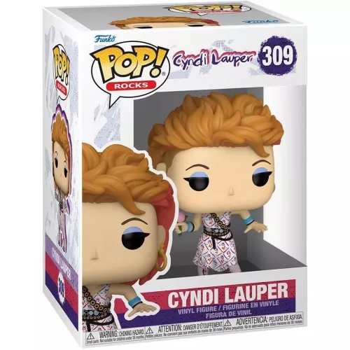 Funko Pop! Cyndi Lauper #309 Rocks Vinyl Figure Box