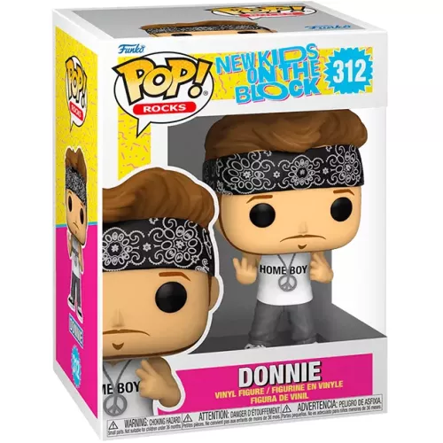 Funko Pop! Donnie #312 New Kids On The Block Rocks Box