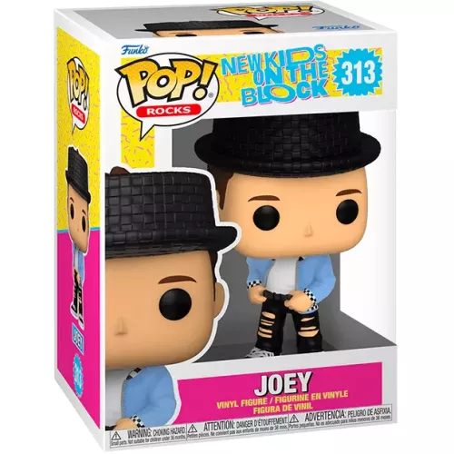 Funko Pop! Joey #313 New Kids On The Block Rocks Vinyl Figure Box