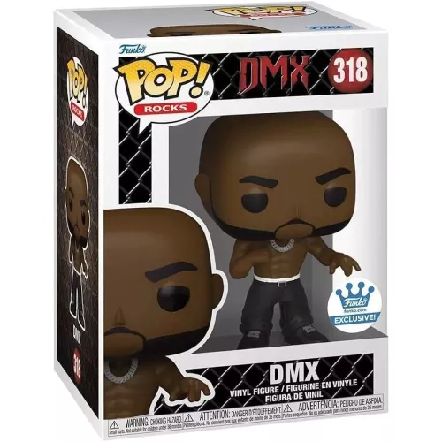 Funko Pop! DMX #318 Shirtless Rocks Vinyl Figure Box