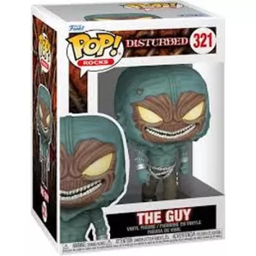 Funko Pop! The Guy #321 Disturbed Rocks Vinyl Figure Box