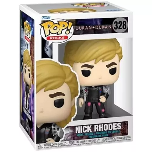 Funko Pop! Nick Rhodes #328 Wild Boys Duran Duran Rocks Box