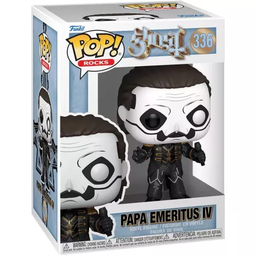 Funko Pop! Papa Emeritus IV #336 Ghost Rocks Vinyl Figure Box