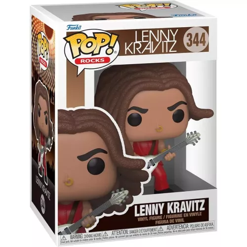 Funko Pop! Lenny Kravitz #344 Rocks Vinyl Figure Box
