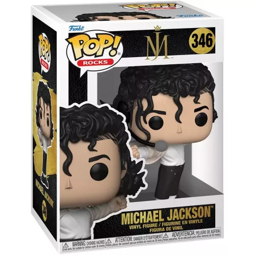 Funko Pop! Michael Jackson #346 Superbowl Rocks Vinyl Figure Box