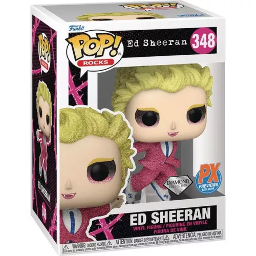 Funko Pop! Ed Sheeran #348 Bad Habits Diamond Collection Box