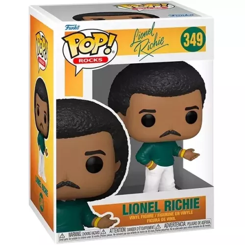 Funko Pop! Lionel Richie #349 Rocks Vinyl Figure Box