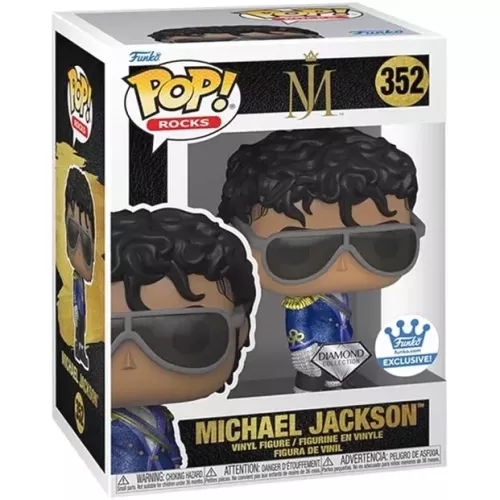 Funko Pop! Michael Jackson #352 Glitter Glove 1984 Grammys Box