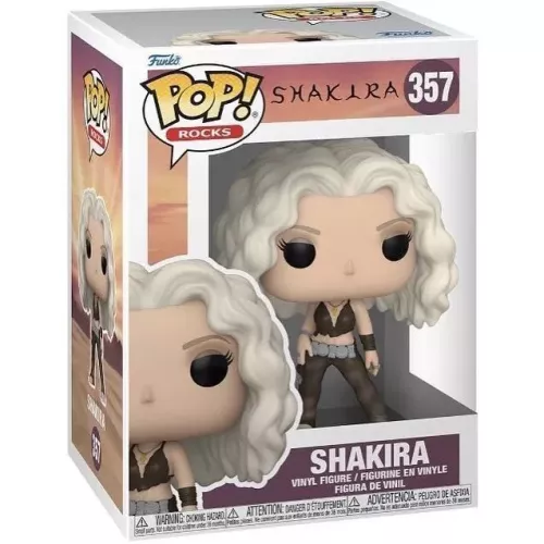 Funko Pop! Shakira #357 Rocks Vinyl Figure Box