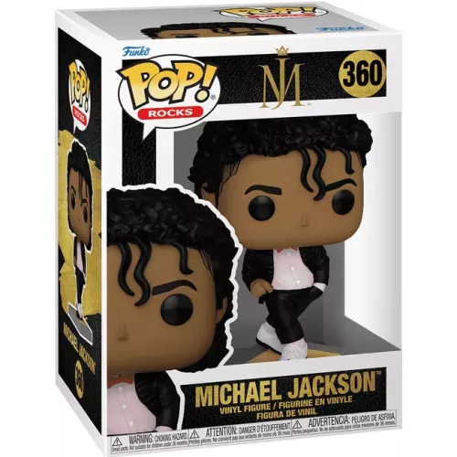 Funko Pop! Michael Jackson #360 Billie Jean Rocks Vinyl Figure Box