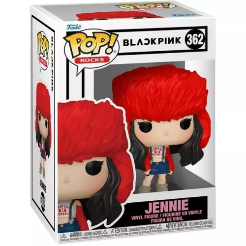 Funko Pop! Jennie #362 Blackpink Rocks Vinyl Figure Box