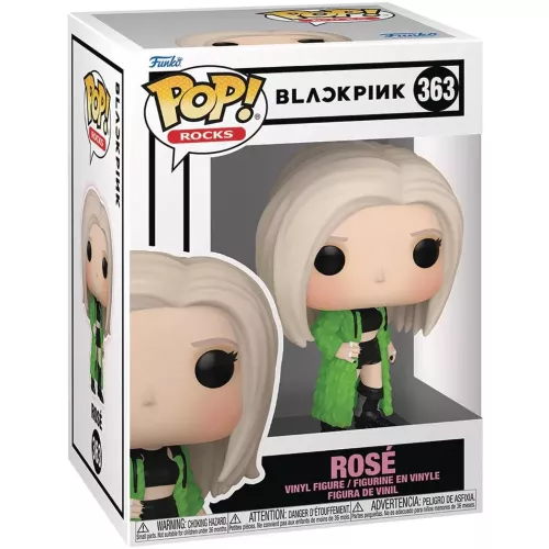 Funko Pop! Rosé #363 Blackpink Rocks Vinyl Figure Box