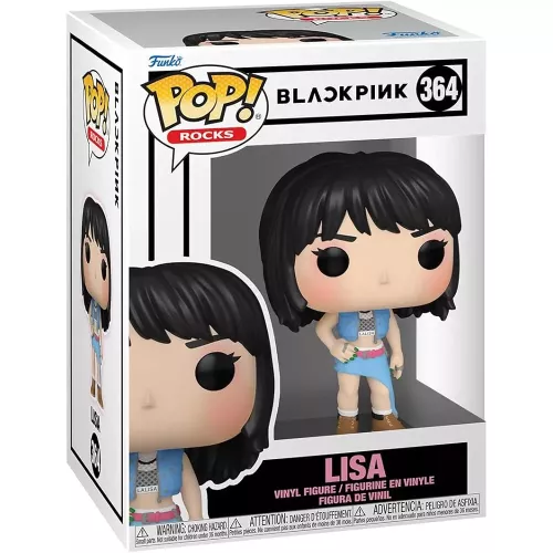 Funko Pop! Lisa #364 Blackpink Rocks Vinyl Figure Box