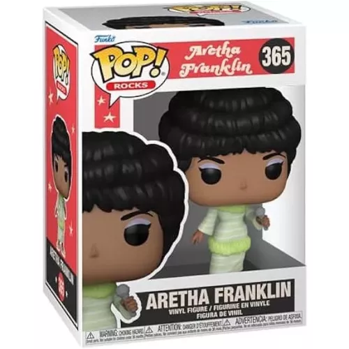 Funko Pop! Aretha Franklin #365 Rocks Vinyl Figure Box