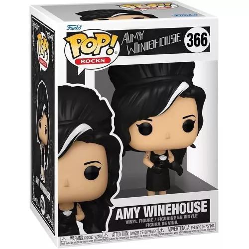 Funko Pop! Amy Winehouse #366 Back To Black Rocks Vinyl Figure Box