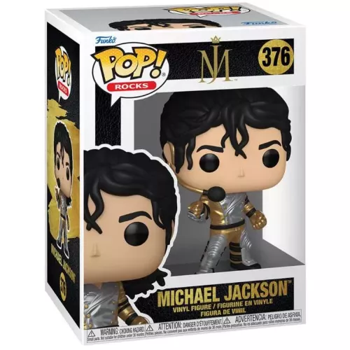 Funko Pop! Michael Jackson #376 HIStory Rocks Vinyl Figure Box