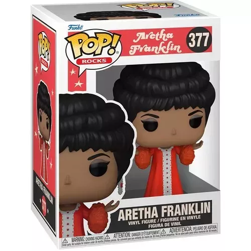 Funko Pop! Aretha Franklin #377 Andy Williams Show Box