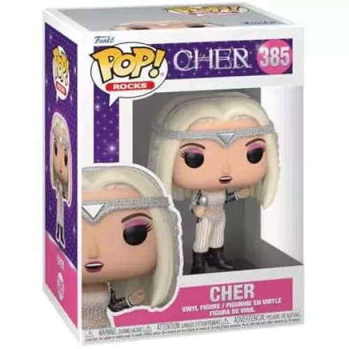 Funko Pop! Cher #385 Farewell Tour Rocks Vinyl Figure Box