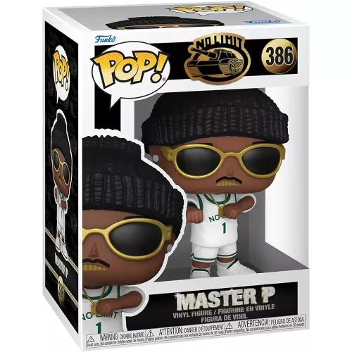 Funko Pop! Master P #386 No Limit Rocks Vinyl Figure Box