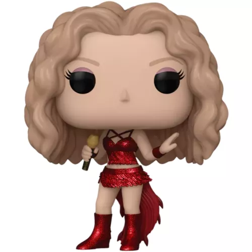 Funko Pop! Shakira #393 Superbowl Metallic Rocks Vinyl Figure