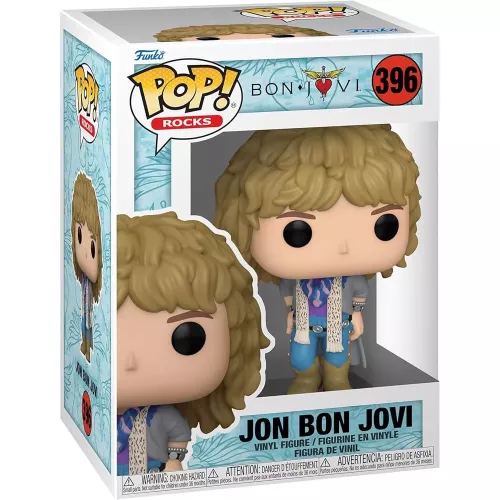 Funko Pop! Jon Bon Jovi #396 Rocks Vinyl Figure Box